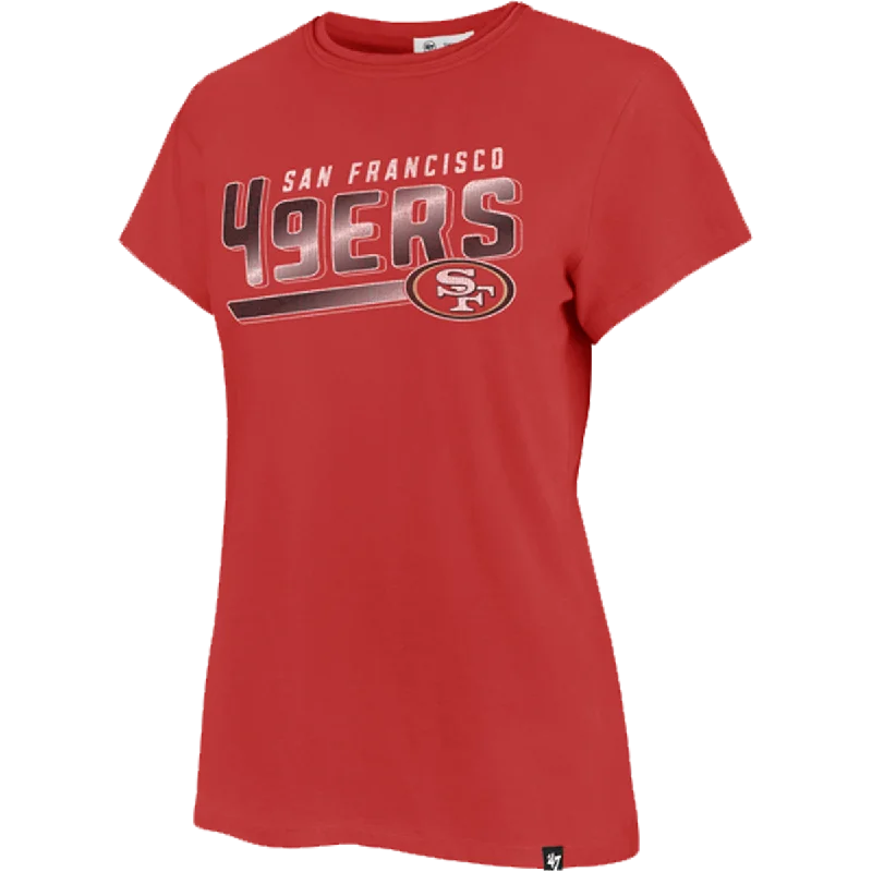 Women's 49ers Pep Up Frankie Tee