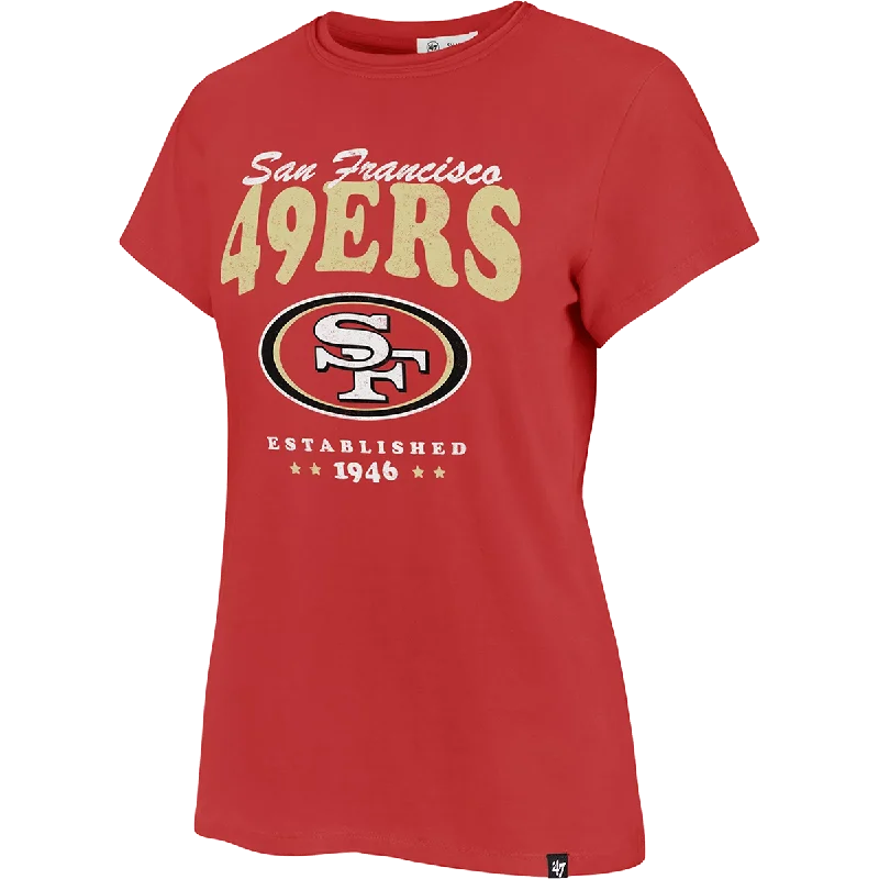 Women's 49ers Rally Cry Frankie Tee