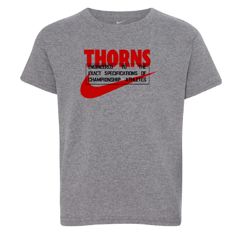 Youth Portland Thorns Core Tee [Grey]